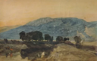Rocky Landscape, Sunset