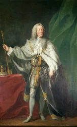 Portrait of King George II, 1758