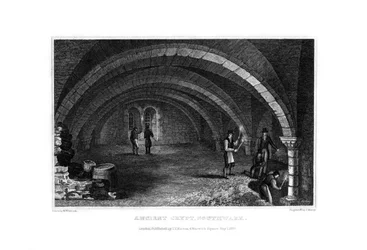 Ancient Crypt, Southwark, 1830