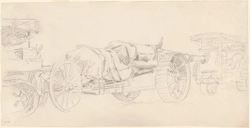Cannon Trailers, France, 1918