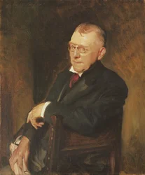 Portrait of James Whitcomb Riley