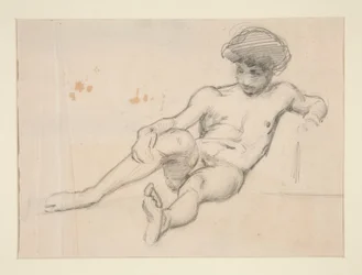 Reclining Nude Figure