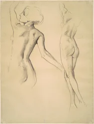 Studies for Dancing Figures, 1919-1920