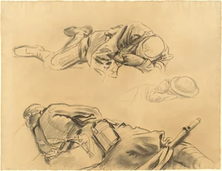Studies for "Gassed"