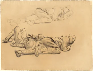Studies for Gassed, 1918-1919