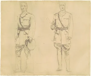 Studies of Generals Plumer and Haig for General Officers of World War I, 1920-1922