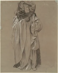 Study of Ezekiel for Frieze of Prophets
