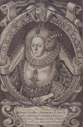 Frances, Duchess of Richmond (1578-1639) from Generall Historie of Virginia, 1624