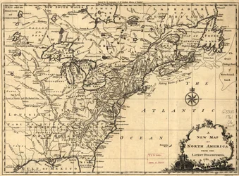 A New Map of North America from the Latest Discoveries