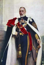 Portrait of George V, Sovereign of Order of Garter