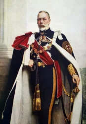 Portrait of George V, Sovereign of Order of Garter