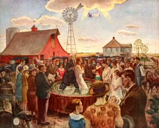 Baptism in Kansas, Book Plate