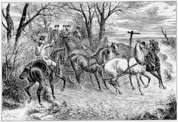 A Knight of the Road, 1881