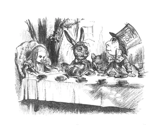 Alice at the Mad Hatter