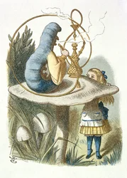 Alice Meets the Blue Caterpillar