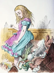 Alice Surrounded by Animals