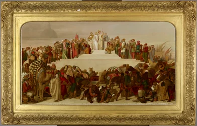 Sketch for a Large Picture in Progress, Representing Allegorically the Great Industrial Meeting of all Nations, A.D. 1851