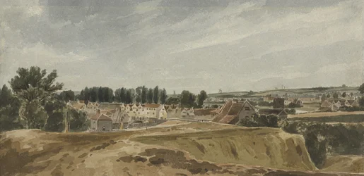 View Near Bishopsgate Bridge with Cow Tower, Looking Towards Mousehold