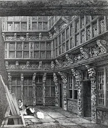 A Magnificent Mansion lately standing in Hart Street, Crutched Friars, published in Smith