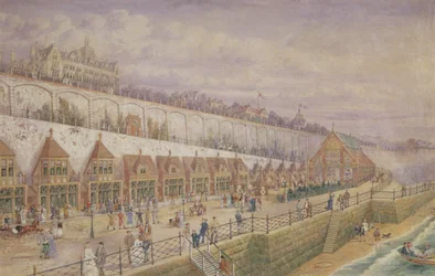 Projected Design for a Seaboating Establishment and Conservatory on the Terraces Below the Granville Hotel, Ramsgate