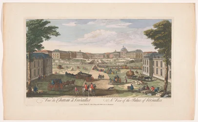 View of the Palace of Versailles