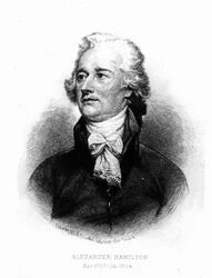 Alexander Hamilton, engraved by Albert Rosenthal, 1888