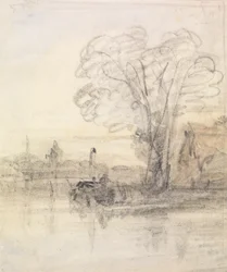 Trees Overhanging a River