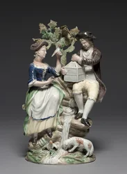 Group with Birdcage