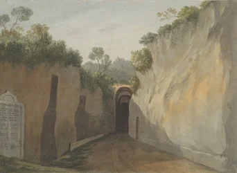 Entrance to the Grotto of Posillipo, Naples