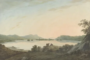 Lake Windemere from Calgarth with Belle Isle