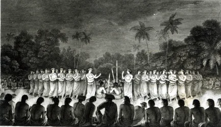 Native Inhabitants of the Friendly Islands Dancing in Hapee, from the 