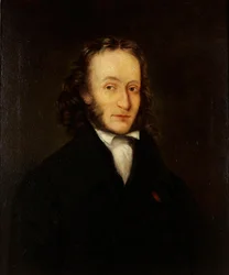 Portrait of Niccolò Paganini, 1782-1840, 1836