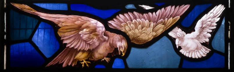 Eagle, Te Deum, East Window, c.1888