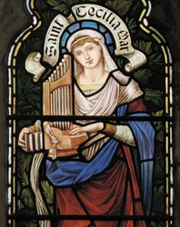 St Cecilia, Lady Chapel Window
