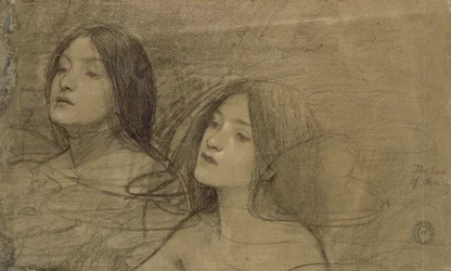 Study of two Nymphs for 