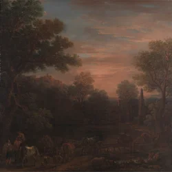 Classical Landscape: Evening