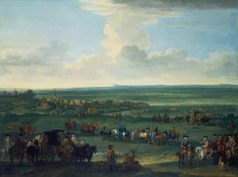 George I at Newmarket, 4 or 5 October, 1717