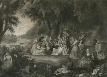 The Picnic on The Fourth of July, c.1864