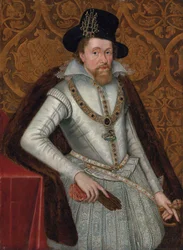 Portrait of King James I of England and VI of Scotland