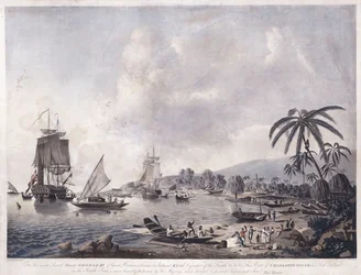A View of Matavai Bay, Tahiti