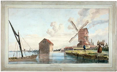 Riverbank View of Wandsworth, London
