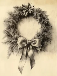Elegant Christmas Wreath