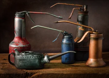Vintage Oil Can Collection