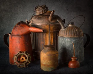 Vintage Oil Cans