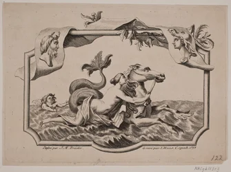 Title vignette. Amphitrite on the sea