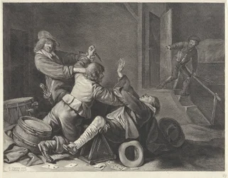 Fight in an Interior