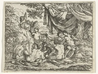 Satyrs and Nymphs Under a Tree
