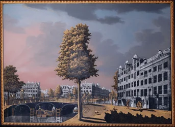 A View of the Herengracht Overlooking Binnenamstel and the Nieuwe Herengracht, Amsterdam