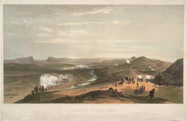 The Battle of the Alma on September 20, 1854