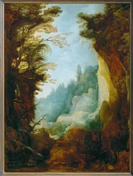 Ravine Between Rocks